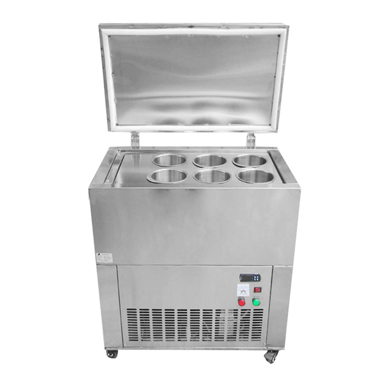 Commerical Stainless Steel 6 Buckets Ice Block Machine