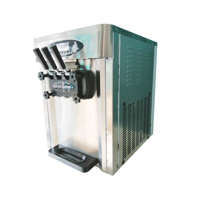 Italy Application Cafe Stainless Steel Frozen Soft Ice Cream Machine 